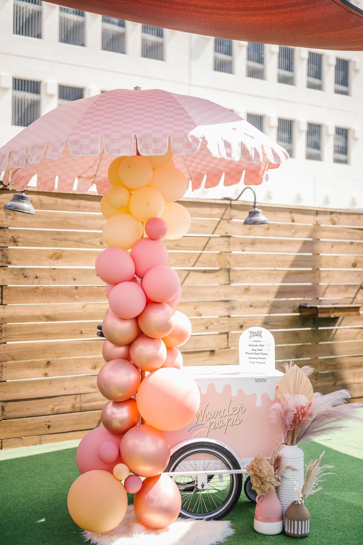 Catering Pushcart birthday